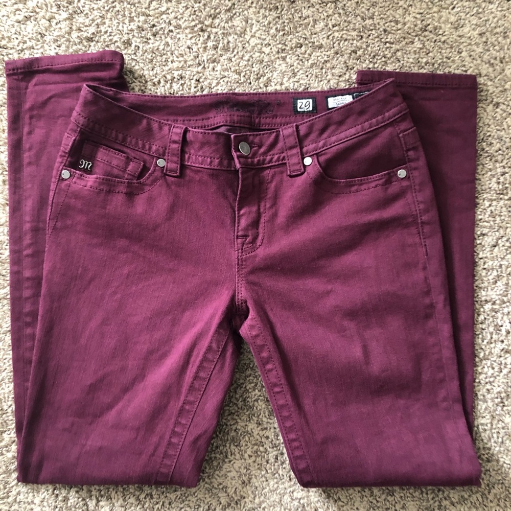 Miss Me Jeans in Garnet